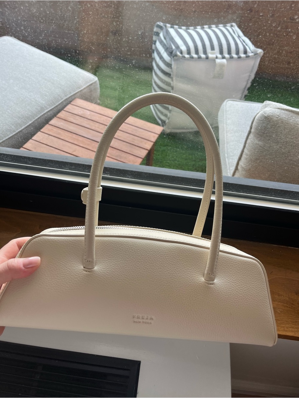 Mercer Shoulder Bag in Oat by Freja NY - Picture 4 of 8